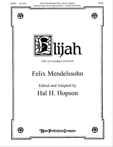 Elijah: The Accessible Edition