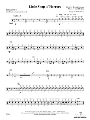 Little Shop of Horrors: 2nd Percussion