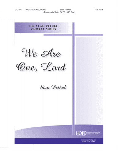 We Are One, Lord