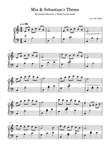 Mia & Sebastian's Theme