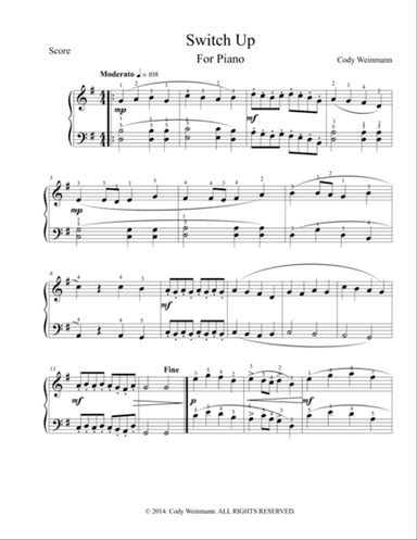 Switch Up for Piano
