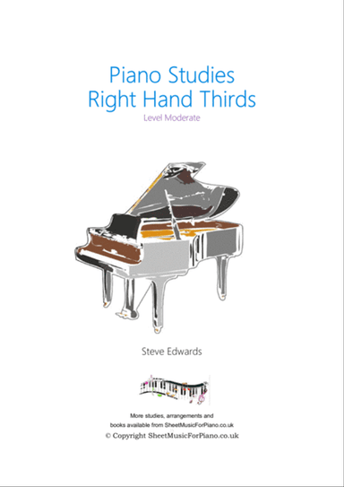 Right Hand Thirds Study - Piano Solo
