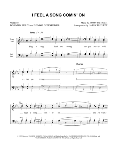 I Feel A Song Comin' On