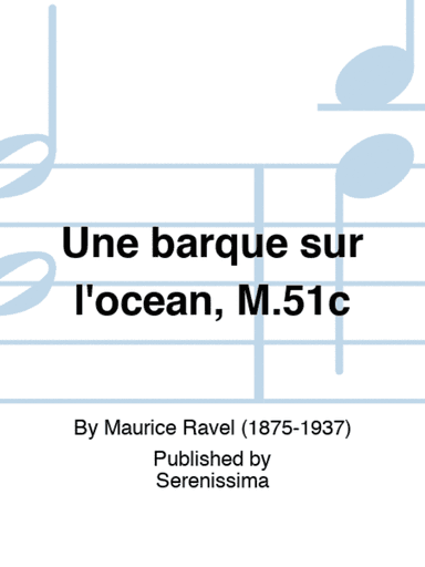 Une barque sur l'ocean, M.51c