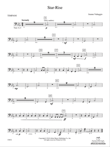 Star-Rise: Timpani
