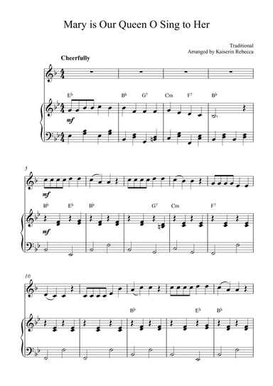 Mary Is Our Queen O Sing To Her