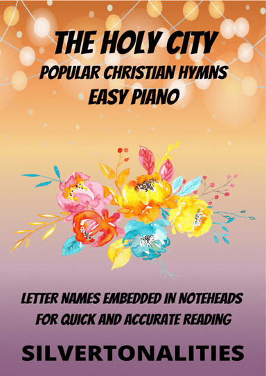 The Holy City Piano Hymns Collection for Easy Piano