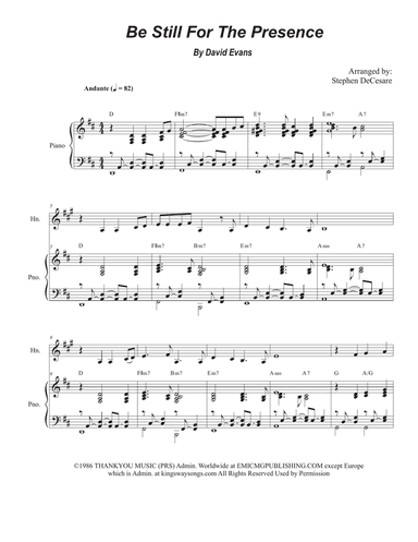 Be Still For The Presence