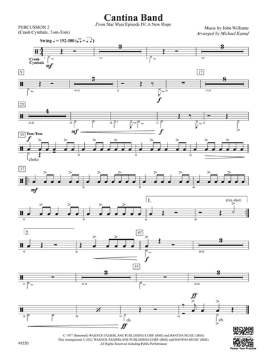 Cantina Band: 2nd Percussion