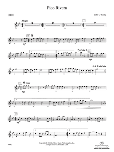 Pico Rivera: Oboe