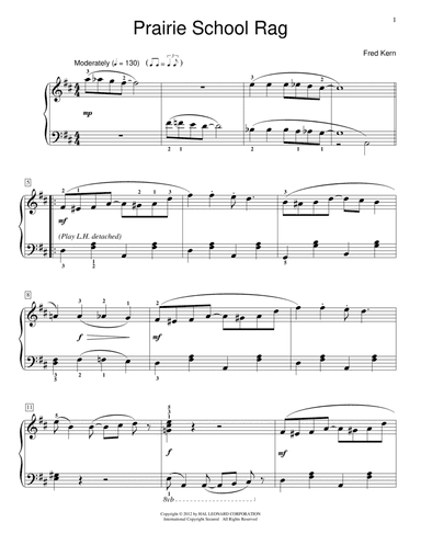 Prairie School Rag