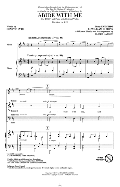 Abide With Me (arr. Lloyd Larson)