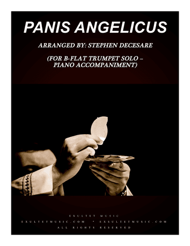 Panis Angelicus (for Bb-Trumpet solo - Piano accompaniment)