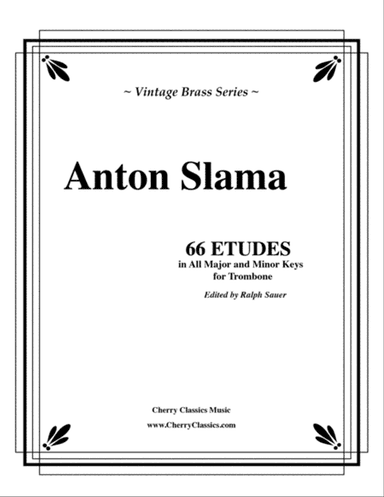 66 Etudes in all Major and Minor Keys for Trombone