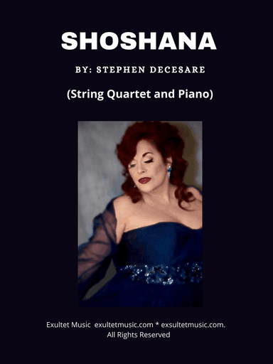 Shoshana (String Quartet and Piano)