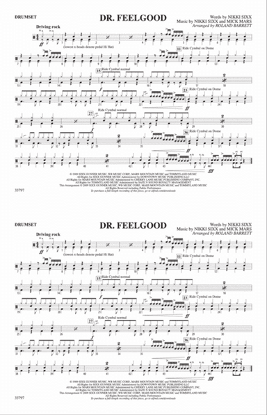 Dr. Feelgood: Drumset