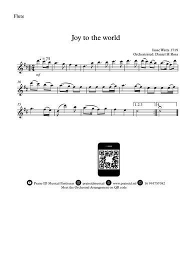 Joy to the world - Christmas Carol - Flute