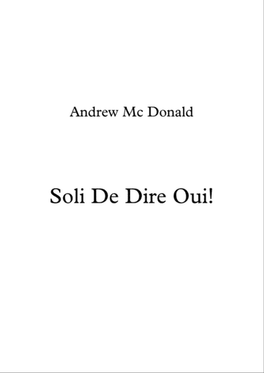 Soli De Dire Oui! Trumpet Score