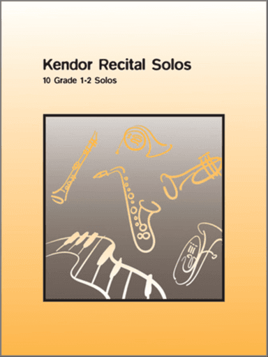 Kendor Recital Solos - Baritone T.C. - Solo Book with CD