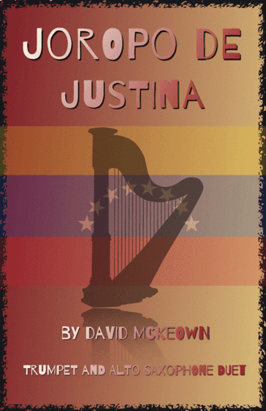 Joropo de Justina, for Trumpet and Alto Saxophone Duet