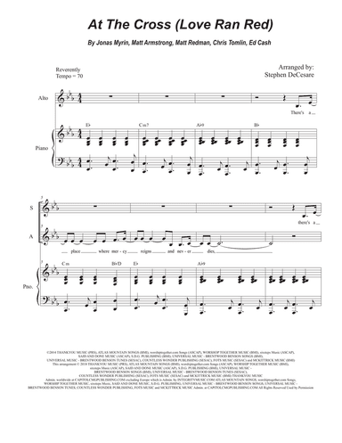 At The Cross (love Ran Red)