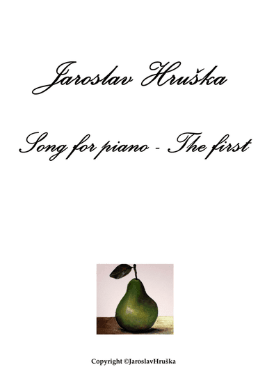 Song for piano - The first