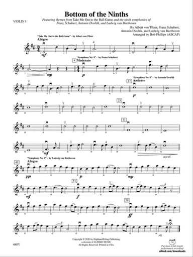 Bottom of the Ninths: 1st Violin