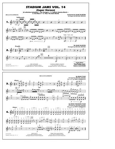 Stadium Jams Vol. 14 (Super Heroes) - Bells/Xylophone
