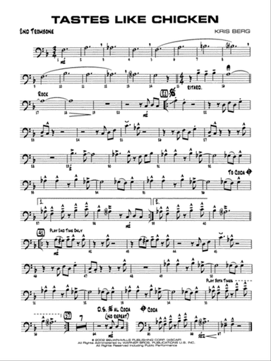 Tastes Like Chicken: 2nd Trombone