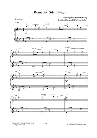 Best Christmas Music Collection in C Key - 6 Touching Piano Arrangement