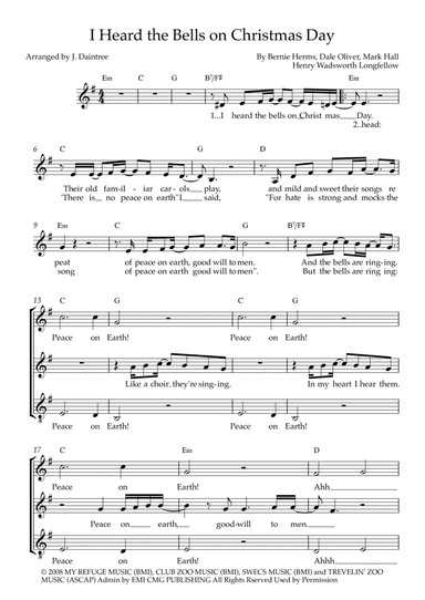 I Heard The Bells On Christmas Day