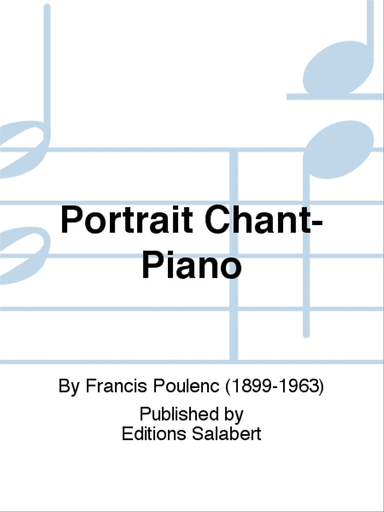 Portrait Chant-Piano