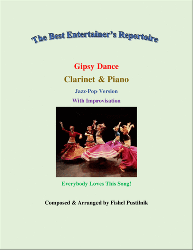 "Gipsy Dance"-Piano Background for Clarinet and Piano (with Improvisation)-Video