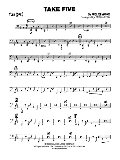 Take Five: Tuba
