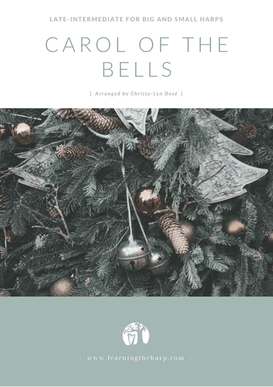 Carol of the Bells - Late-Intermediate for big and small harp