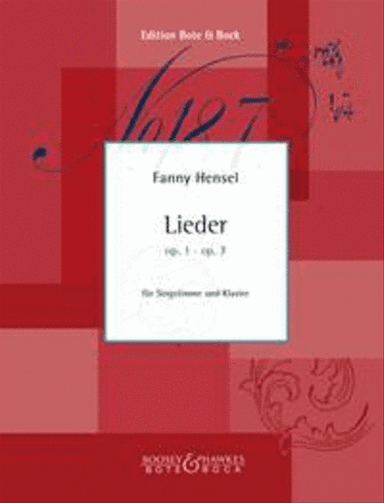 Songs op. 1, op. 7