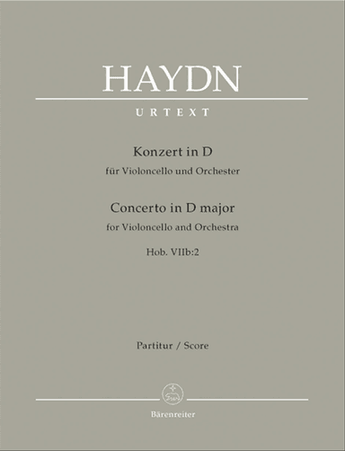 Concerto for Violoncello and Orchestra in D major Hob. VIIb:2