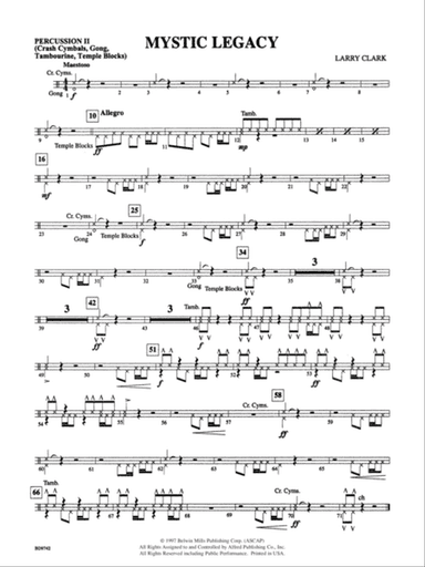 Mystic Legacy: 2nd Percussion
