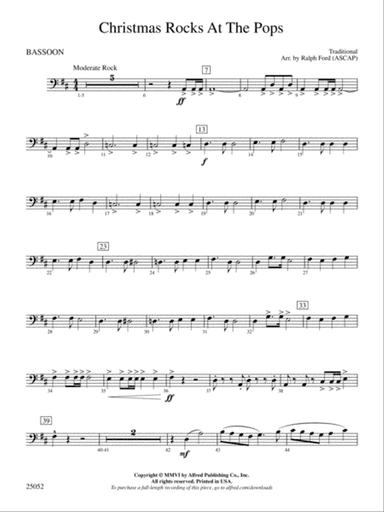 Christmas Rocks at the Pops: Bassoon