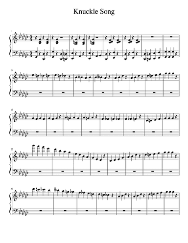 Knuckle Song (Circus Music)