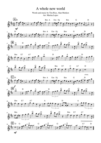 A Whole New World (reprise)