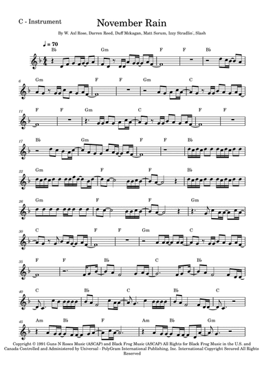 November Rain