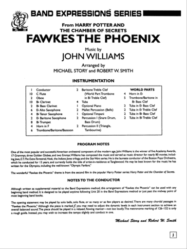 Fawkes the Phoenix (from Harry Potter and the Chamber of Secrets): Score