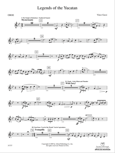 Legends of the Yucatan: Oboe