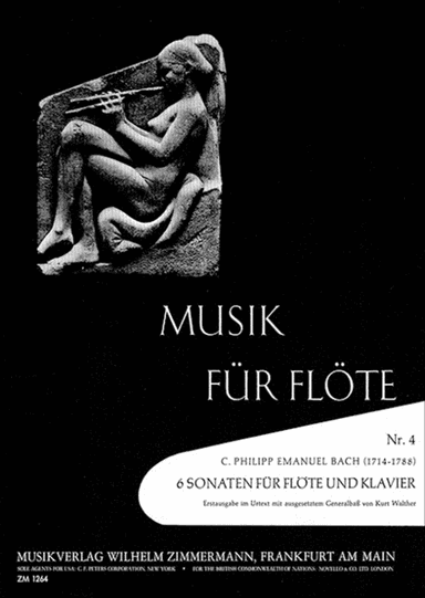6 Sonatas Wq 129