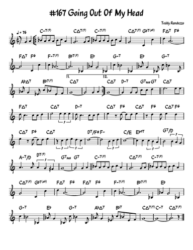 Going Out Of My Head