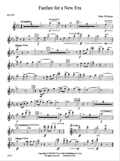 Fanfare for a New Era: Flute