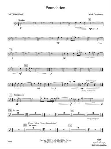 Foundation: 2nd Trombone