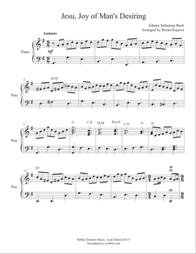 Jesu Joy of Man's Desiring