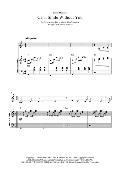 Can't Smile Without You